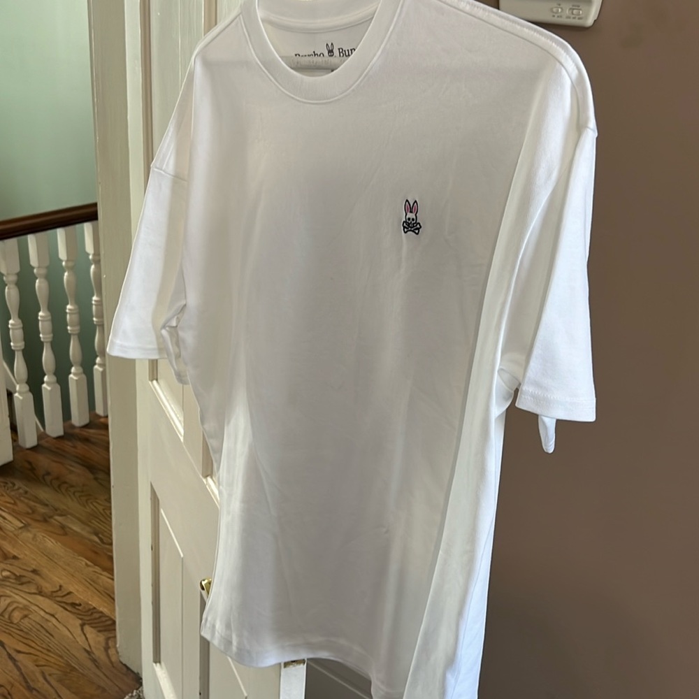 Psycho bunny white shirt never worn